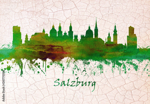 Salzburg Austria skyline