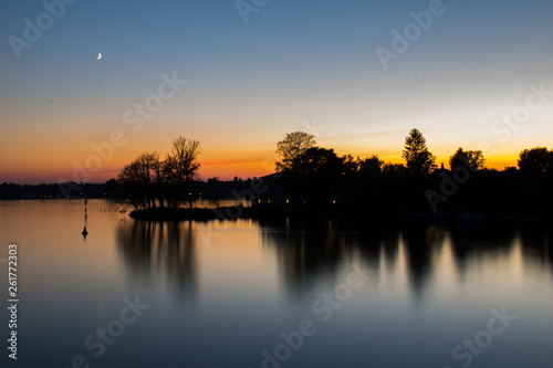 calm sunset