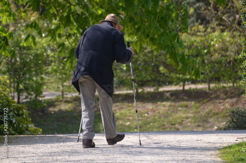 la marche du papy
