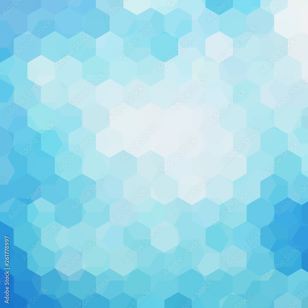 Background of blue, white geometric shapes. Mosaic pattern. Vector EPS 10. Vector illustration Background of blue, white geometric shapes. Mosaic pattern. Vector EPS 10. Vector illustration