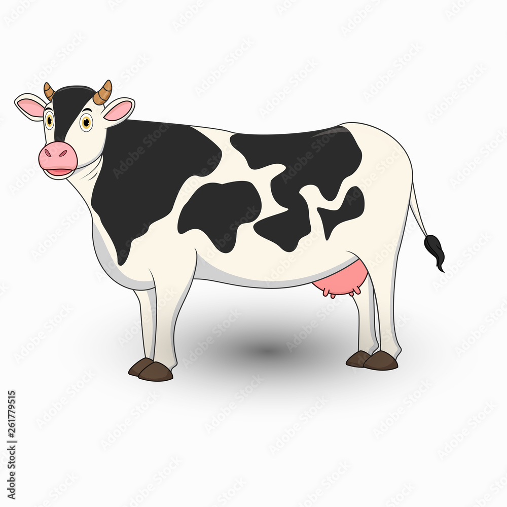Cute cow cartoon Cute cow cartoon
