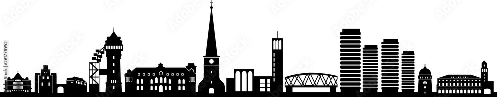 Mülheim Ruhr City Skyline Mülheim Ruhr City Skyline