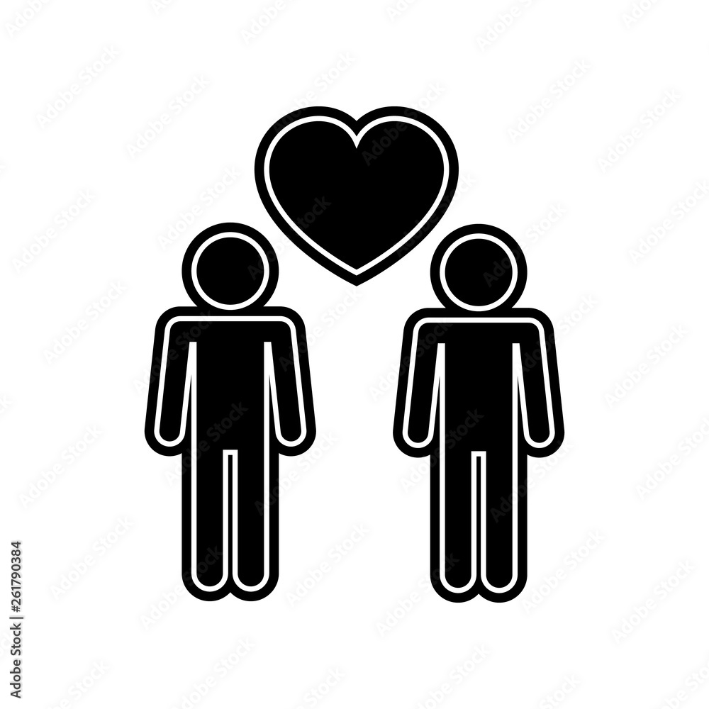 loving boys icon. Element of Valentine for mobile concept and web apps icon. Glyph, flat icon for website design and development, app development loving boys icon. Element of Valentine for mobile concept and web apps icon. Glyph, flat icon for website design and development, app development