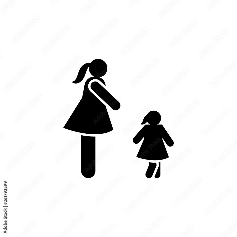 Girl, mother, thin icon. Element of celiac disease sings. Premium quality graphic design icon. Signs and symbols collection icon for websites, web design Girl, mother, thin icon. Element of celiac disease sings. Premium quality graphic design icon. Signs and symbols collection icon for websites, web design
