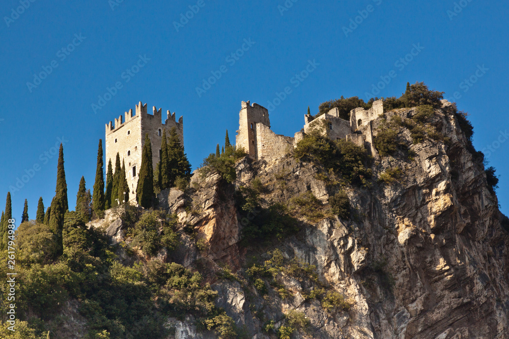 Burgruine Arco am Gardasee, Italien Burgruine Arco am Gardasee, Italien