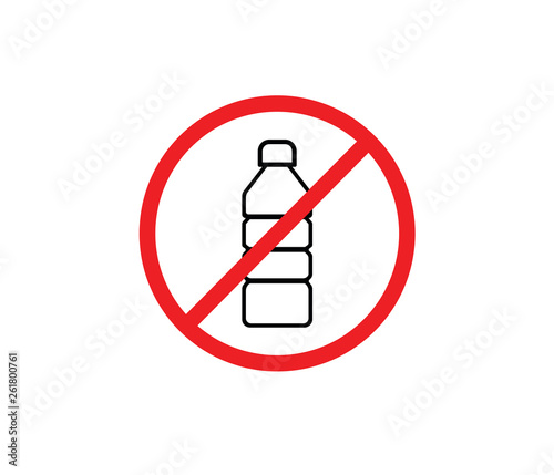 No plastic icon, plastic bag not allow, plastic bag on the sea