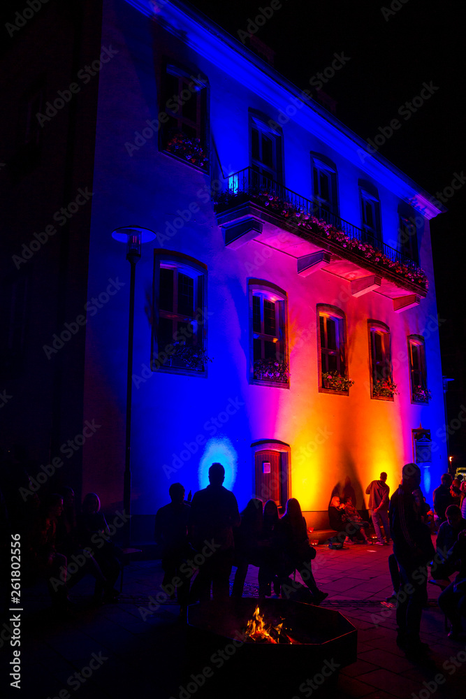 Siegen Rathaus Nacht der 1000 Lichter