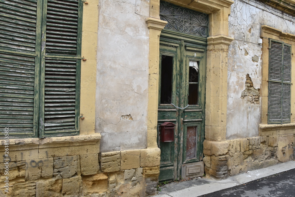 Old Green Windows and Doors, Nicosia, Cyprus