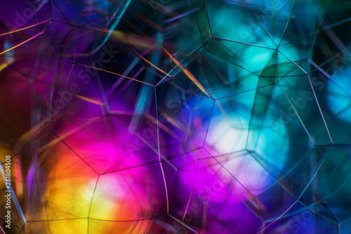 Beautiful soft Abstract background of Soap bubbles