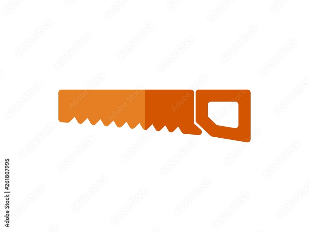 saw flat vector icon saw flat vector icon