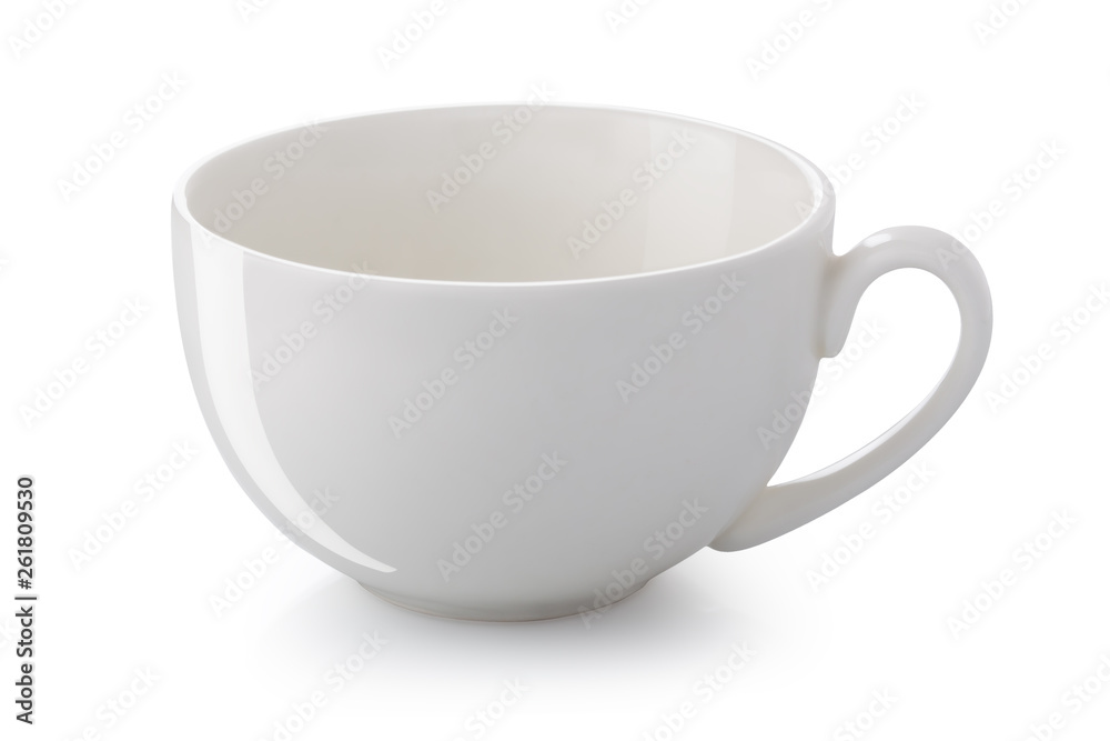 white cup isolated on white background clipping path white cup isolated on white background clipping path