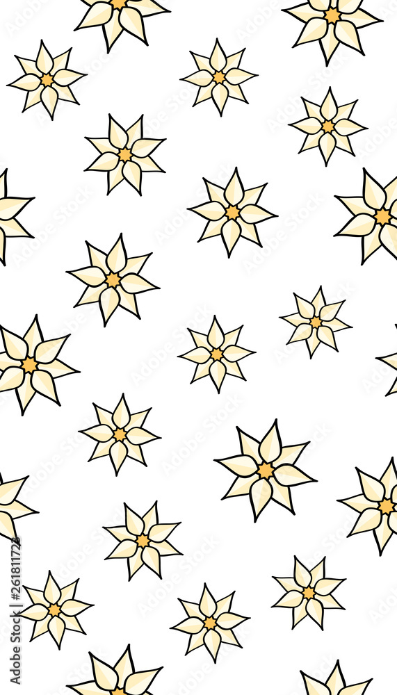 flowers seamless pattern flowers seamless pattern