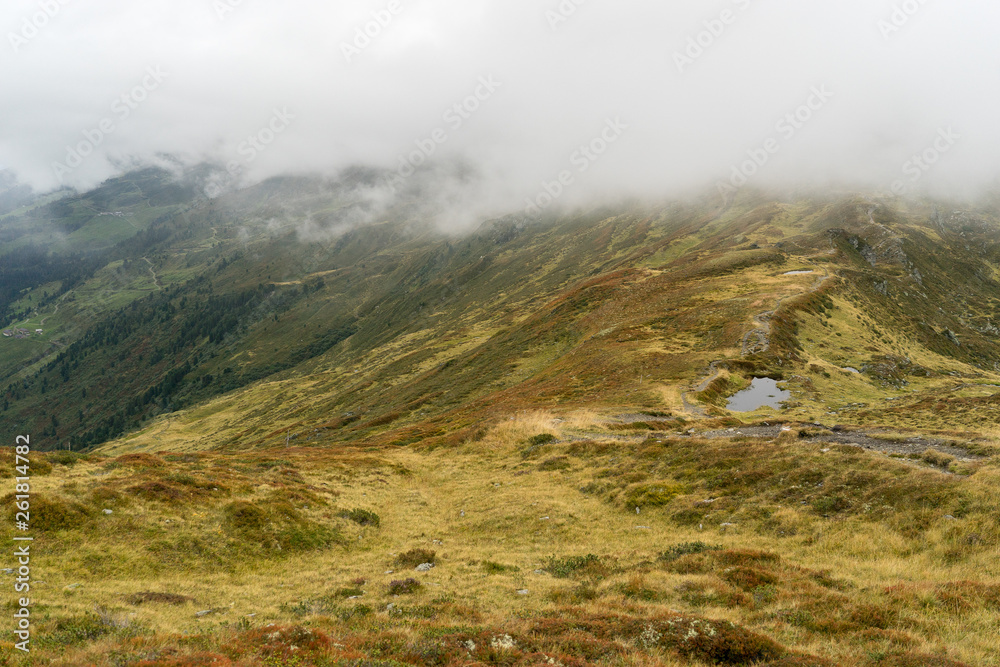 Beautiful views of mountain landscape