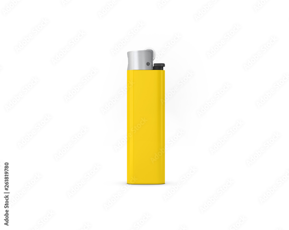 Lighter on background with clipping path. Disposable plastic lighter. Surface closeup for your design. Blank gas cigar-lighter mockup element. Lighter on background with clipping path. Disposable plastic lighter. Surface closeup for your design. Blank gas cigar-lighter mockup element.