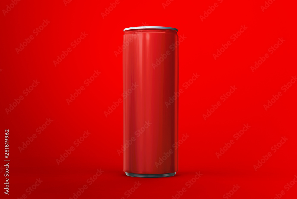 Aluminum can mockup on background. 250ml aluminum soda can mock up. Aluminum can mockup on background. 250ml aluminum soda can mock up.