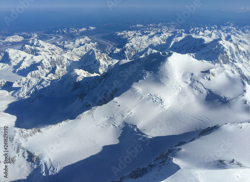 Summit of Denali, looking south © Paul