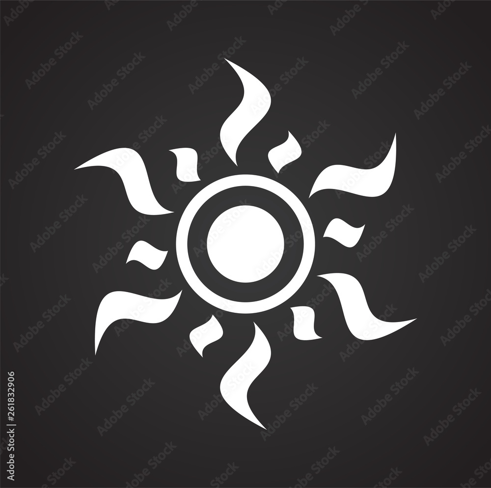 Sun icon on background for graphic and web design. Simple vector sign. Internet concept symbol for website button or mobile app. Sun icon on background for graphic and web design. Simple vector sign. Internet concept symbol for website button or mobile app.