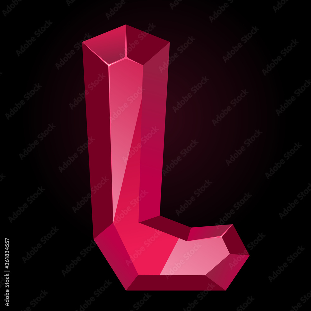 Ruby letter L Ruby letter L