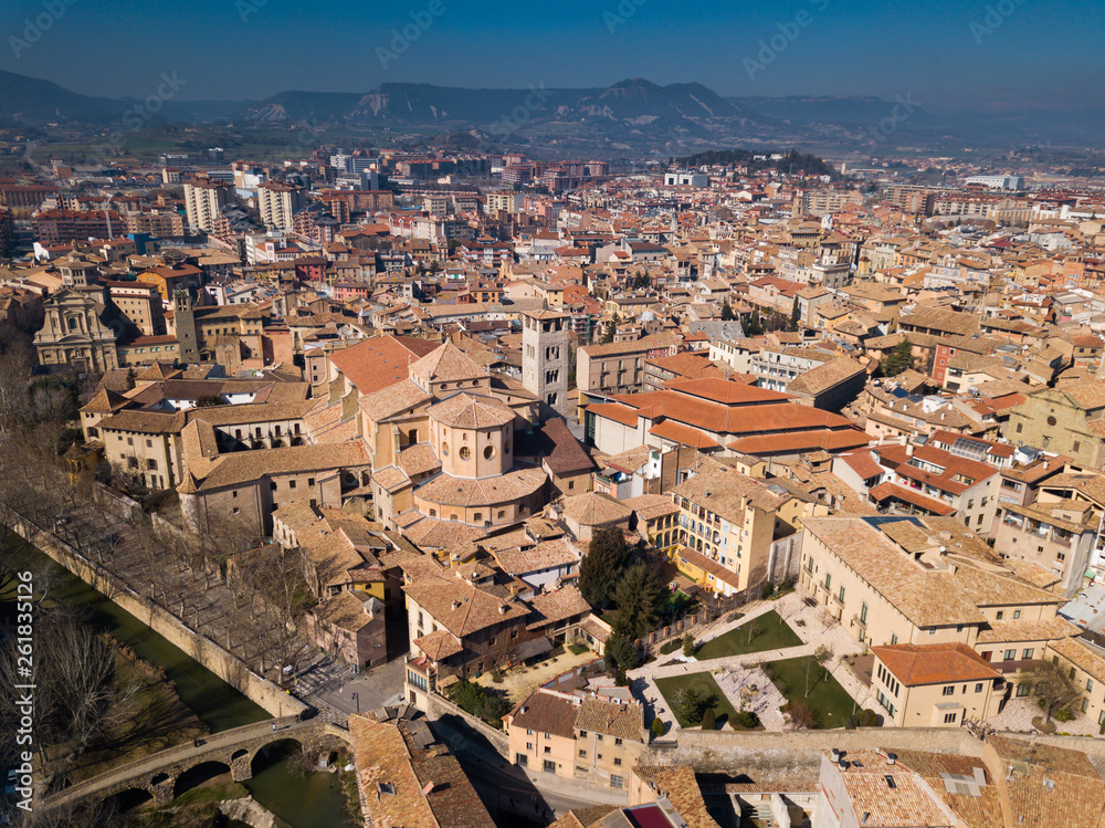 Historical district of Vic, Spain