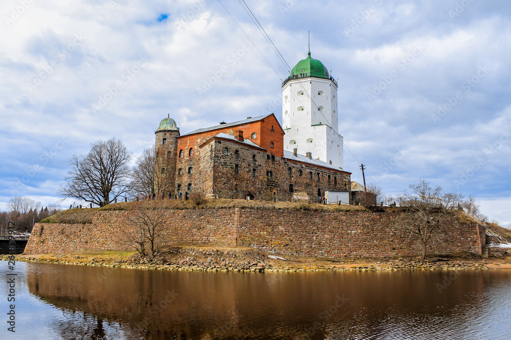 Vyborg Castle. Leningrad region. Russia