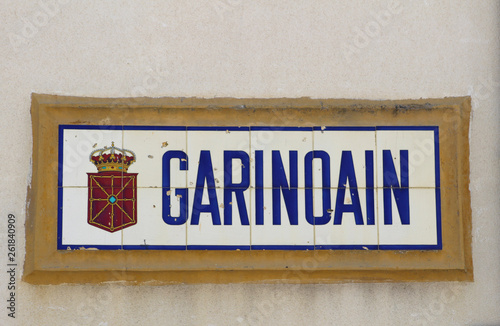 Garínoain, Navarra, España photo