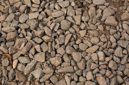 Surface of the gravel fraction as natural background