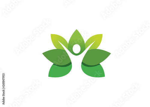 Creative Leaf Body Logo