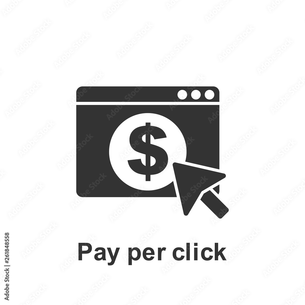 Online marketing, pay per click icon. Element of online marketing icon. Premium quality graphic design icon. Signs and symbols collection icon for websites, web design Online marketing, pay per click icon. Element of online marketing icon. Premium quality graphic design icon. Signs and symbols collection icon for websites, web design