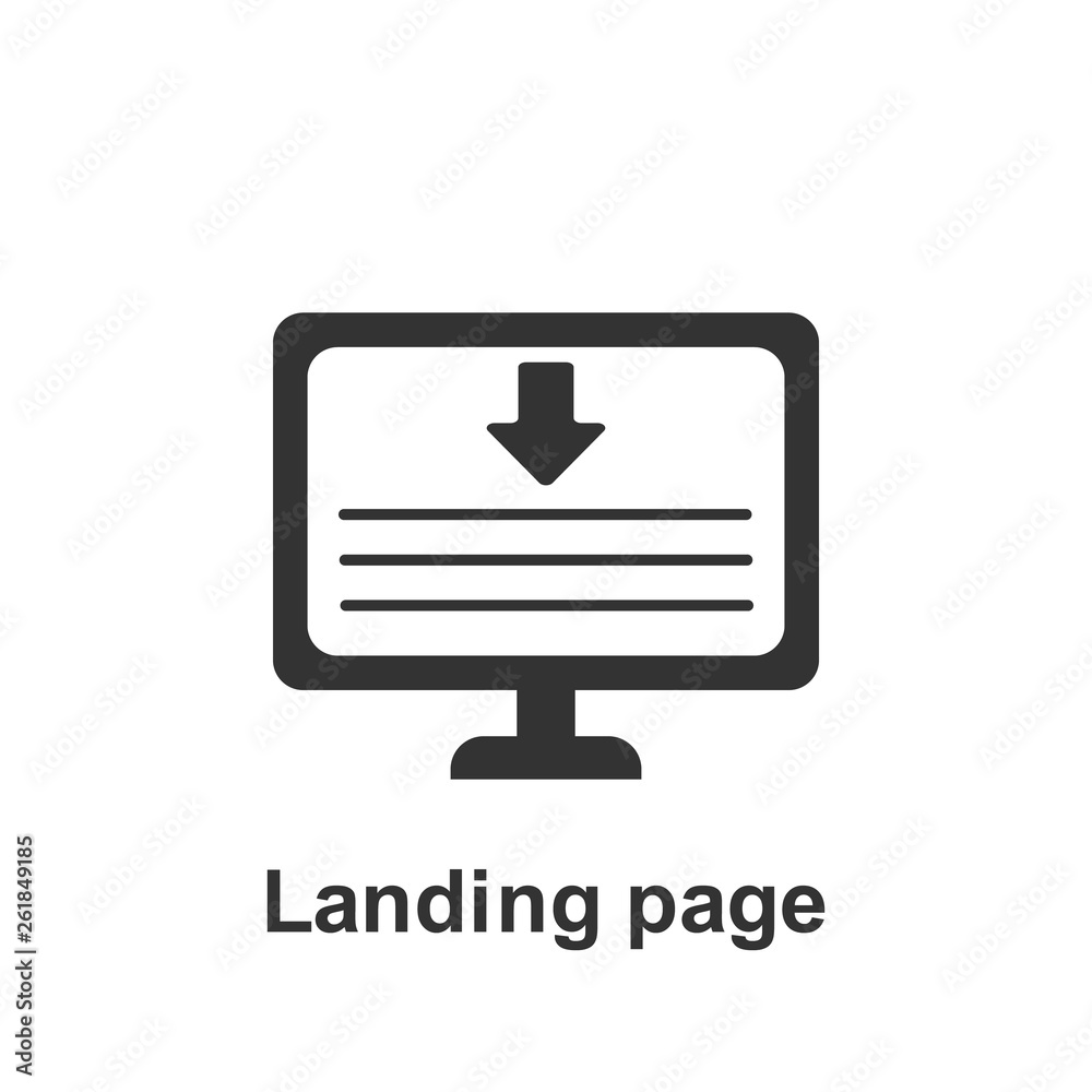Online marketing, landing page icon. Element of online marketing icon. Premium quality graphic design icon. Signs and symbols collection icon for websites, web design Online marketing, landing page icon. Element of online marketing icon. Premium quality graphic design icon. Signs and symbols collection icon for websites, web design
