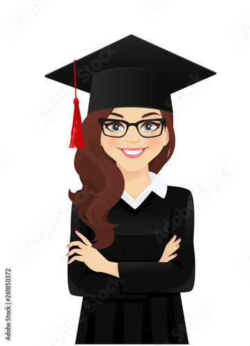 Portrait of student girl