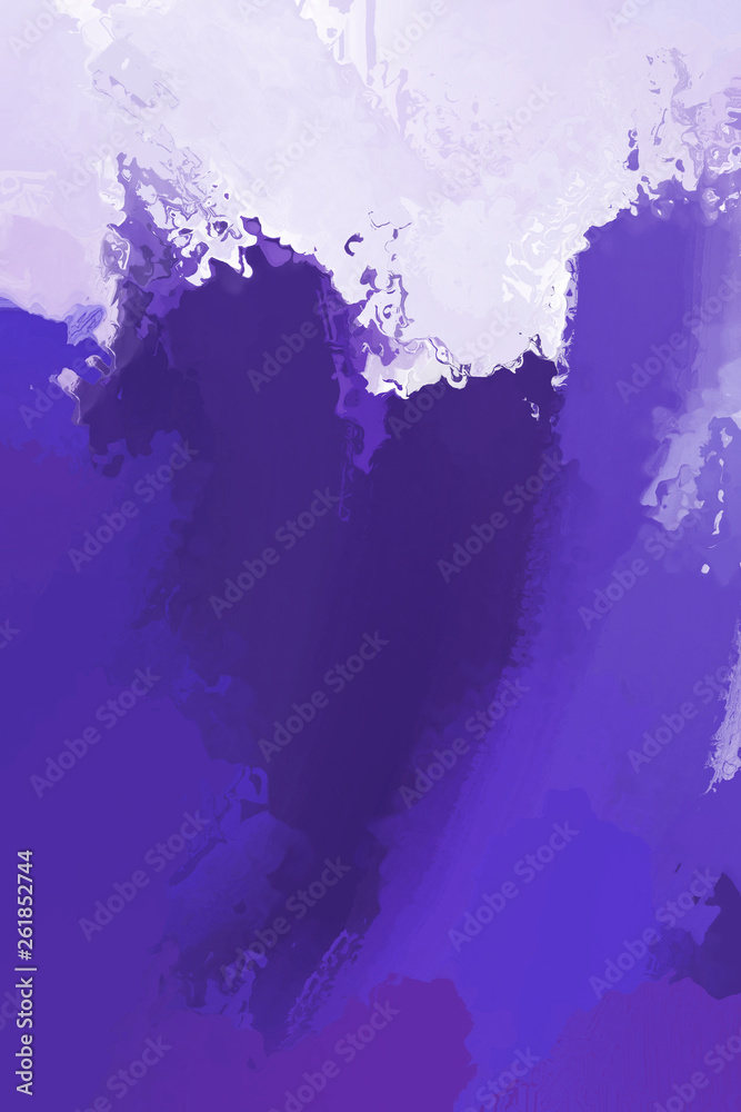 Abstract art illustration of purple and lilac color. Wide textured brushstroke. Digital painting. Abstract art illustration of purple and lilac color. Wide textured brushstroke. Digital painting.