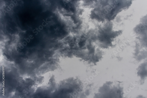 Wallpaper Mural original dark clouds before heavy rain. background of sky and storm. Torontodigital.ca