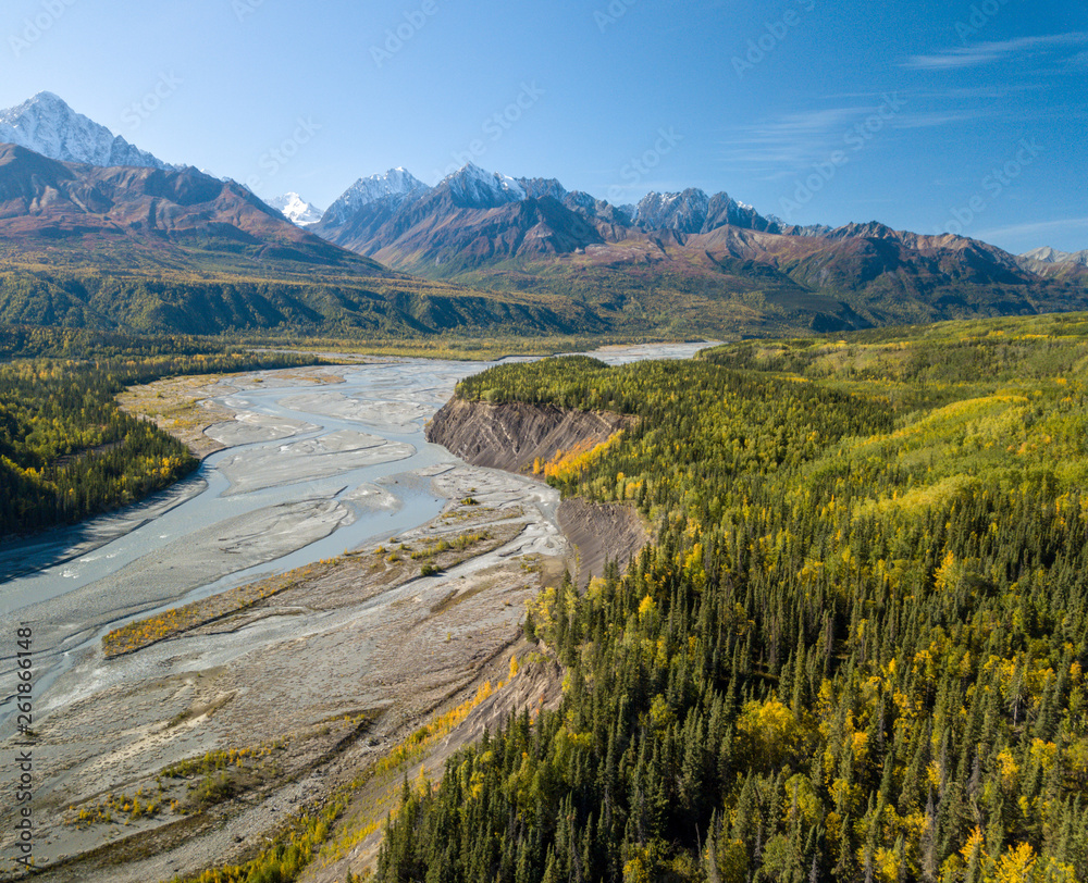 Obraz premium Matanuska River