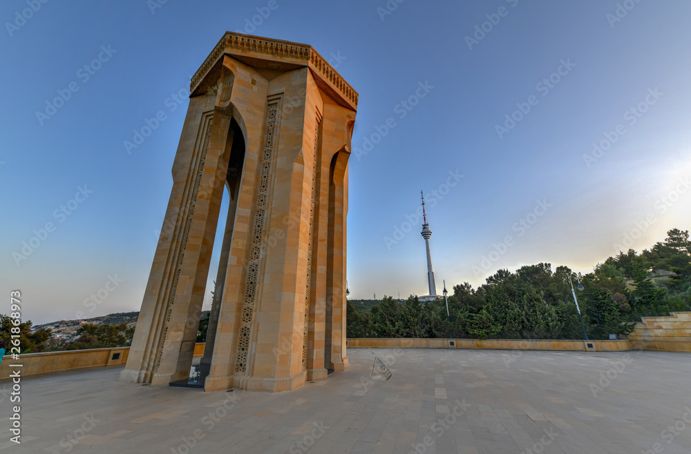 Shahidlar Monument - Baku, Azerbaijan