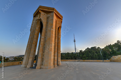 Shahidlar Monument - Baku, Azerbaijan photo