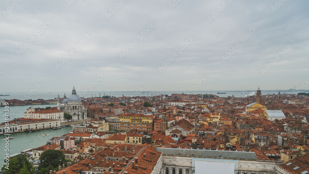 View of Venice from San Marco Bell Tower