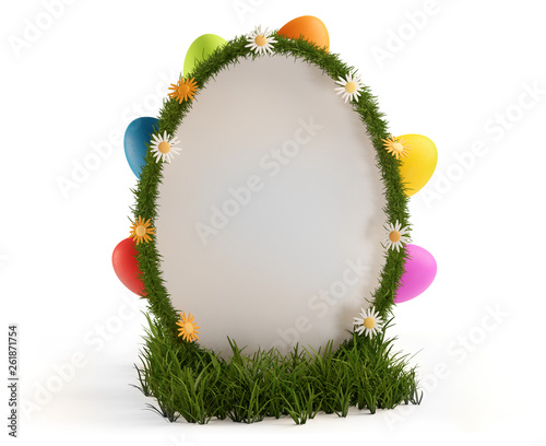 Easter Greeting Board 3d-il...