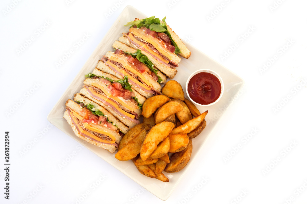 sandwich chicken chips sandwich chicken chips