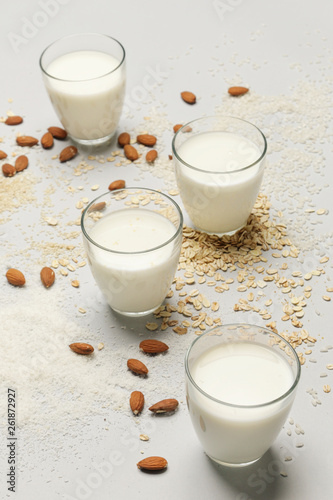 Organic vegan non-dairy plant-based milk