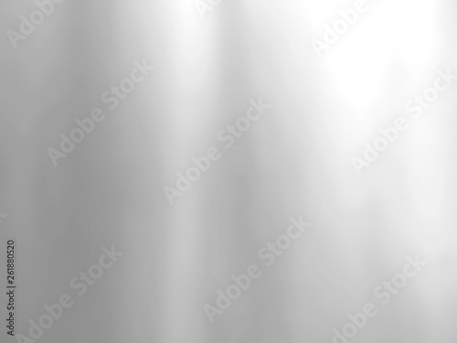 Abstract silver background for web design templates, christmas, valentine, product studio room and business report with smooth gradient color. Silver foil texture background.