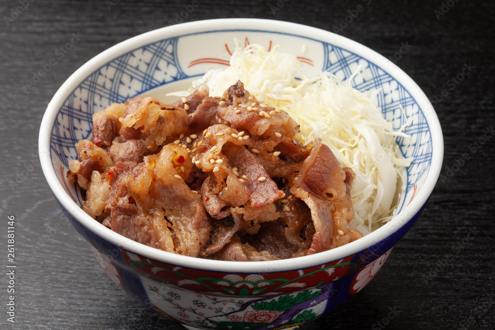 カルビ丼 カルビ丼