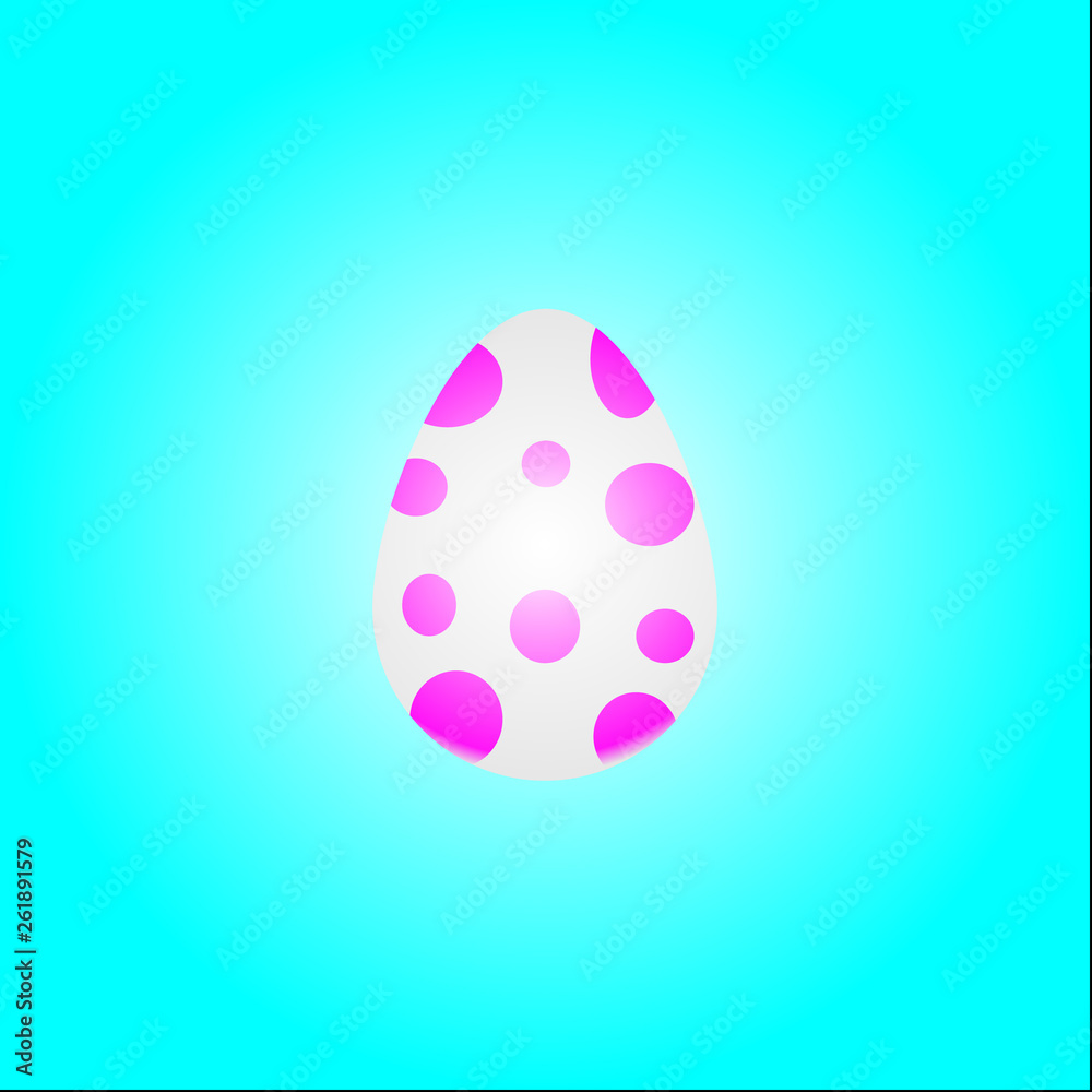 easter eggs on white background easter eggs on white background