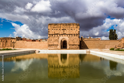 tourism, morocco, africa, palace, travel, african, marrakesh, architecture, building, moroccan, marrakech, berber, old, medina, fortress, badi, arab, wall, adventure, sultan, middle east, north africa