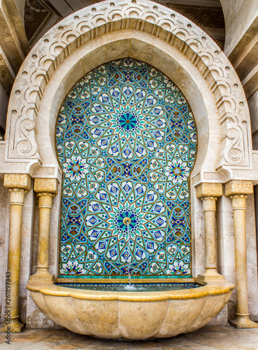 Mosque Hassan 2 casablanca doors and decoration photo