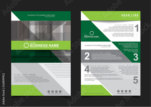 Annual report Brochure design template vector. Business Flyers infographic magazine poster. Abstract layout template ,Book Cover presentation portfolio.