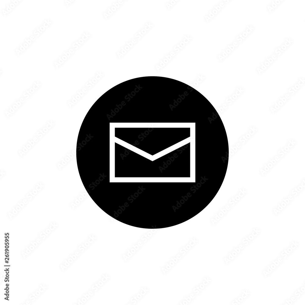 Mail icon vector. E-mail icon. Envelope illustration. Message Mail icon vector. E-mail icon. Envelope illustration. Message