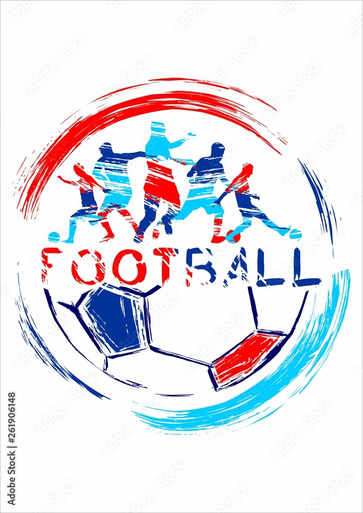 football, soccer player, game, ball, match, splatter, grunge, sport, paint, abstract, active, background, banner, blue, bright modern, championship, competition, cup, design, element, field, soccer, g
