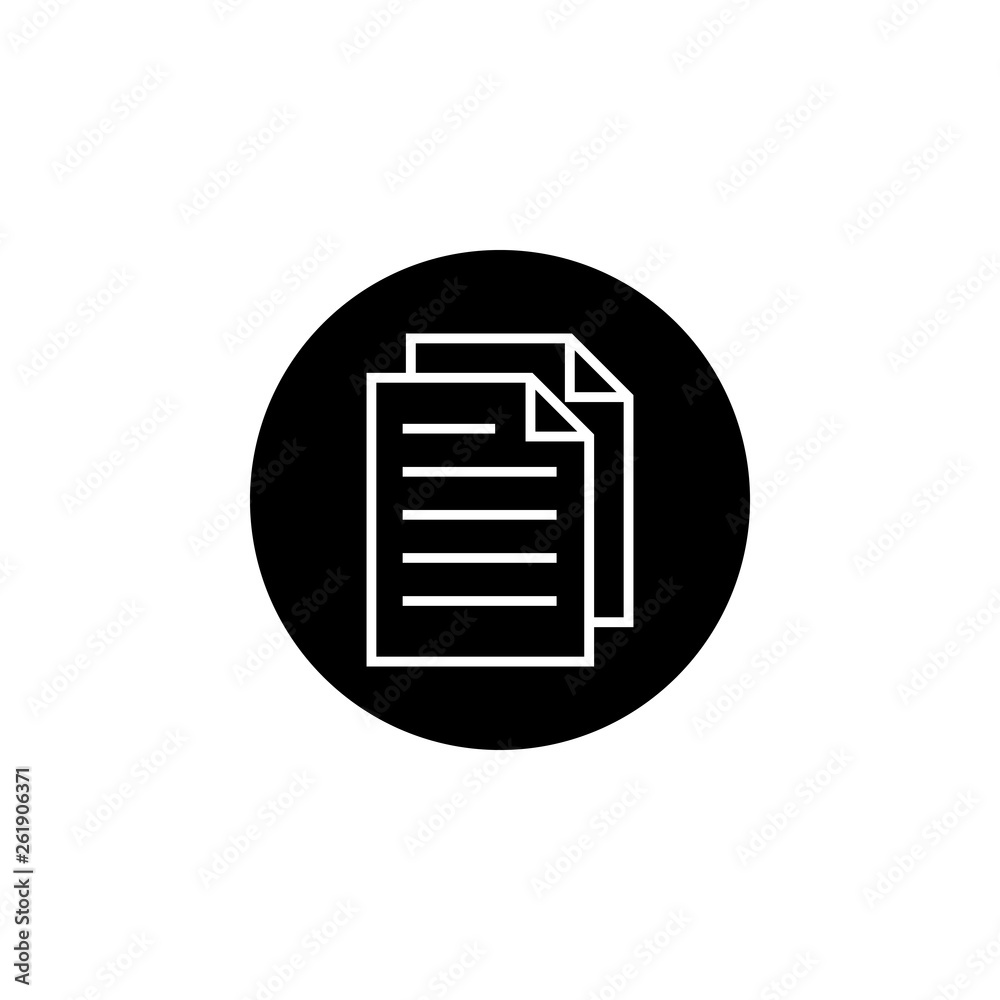 File Icon. Document icon vector. Paper icon. File Icon. Document icon vector. Paper icon.