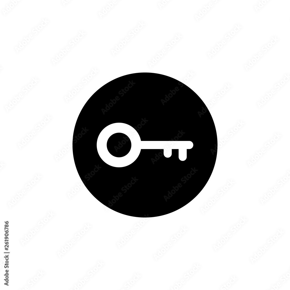Key icon vector. Key vector icon. Key symbol for web site design Key icon vector. Key vector icon. Key symbol for web site design