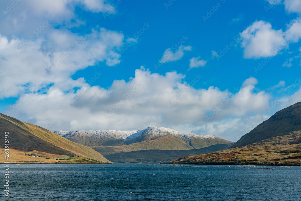 Beautiful nature scene around Connemara National Park Beautiful nature scene around Connemara National Park